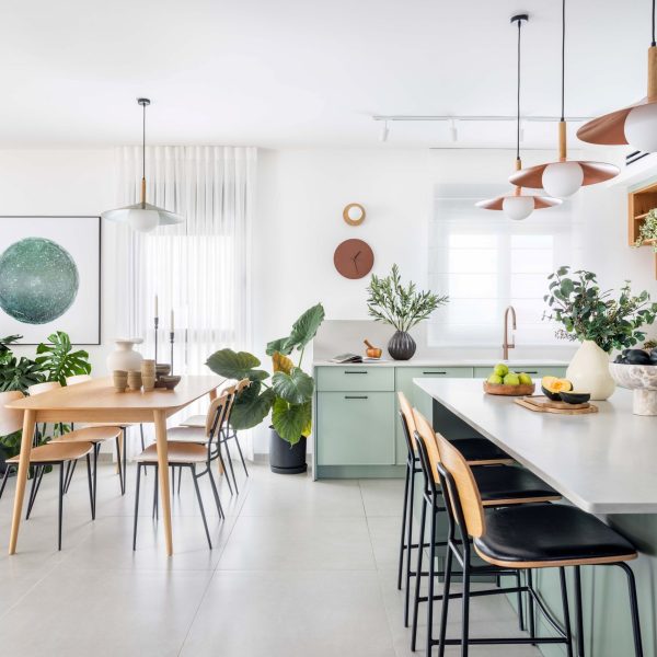 תכנון ועיצוב לדירת קבלן בכרמליה